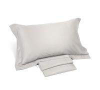 Caleffi - Completo Letto Matrimoniale in Raso Composto da Lenzuola Matrimoniali Cotone 100% 240x285 + 1 Lenzuolo con Angoli Matrimoniale Coprimaterasso Sotto 180x200 + 2 Federe Cuscino Letto 50x82