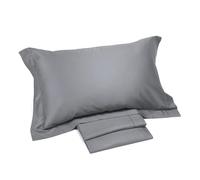 Caleffi - Completo Letto Matrimoniale in Raso Composto da Lenzuola Matrimoniali Cotone 100% 240x285 + 1 Lenzuolo con Angoli Matrimoniale Coprimaterasso Sotto 180x200 + 2 Federe Cuscino Letto 50x88
