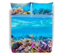 Caleffi Completo Lenzuola Copriletto Matrimoniale Oceano 1005659 2602S102