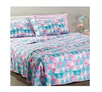 Caleffi Completo Lenzuola Copriletto Summer breeze Singolo Pink in Cotone - 1001471