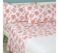 Caleffi - Completo-lenzuola Coral 00035 Matrimoniale Corallo