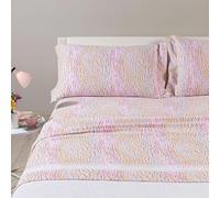 Caleffi - Completo lenzuola in flanella Zermat Matrimoniale var. Ambra