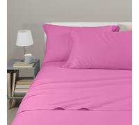 Caleffi - Completo-lenzuola Tinta unita flanella Tinta Unita Matrimoniale Orchidea