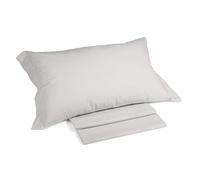 Caleffi - Completo Letto 100% Cotone Composto da Lenzuola Una Piazza e Mezza 190x285 + 1 Lenzuolo con Angoli Coprimaterasso Una Piazza e Mezza 130x200 per Materasso Alto 28 cm + 1 Federa Cuscino 50x80