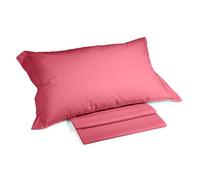 Caleffi - Completo Letto 100% Cotone Composto da Lenzuola Una Piazza e Mezza 190x285 + 1 Lenzuolo con Angoli Coprimaterasso Una Piazza e Mezza 130x200 per Materasso Alto 28 cm + 1 Federa Cuscino 50x80