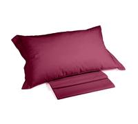 Caleffi - Completo Letto 100% Cotone Composto da Lenzuola Una Piazza e Mezza 190x285 + 1 Lenzuolo con Angoli Coprimaterasso Una Piazza e Mezza 130x200 per Materasso Alto 28 cm + 1 Federa Cuscino 50x80