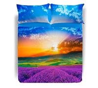 Caleffi - Completo Letto Matrimoniale con Lenzuola Matrimoniali Cotone 100% 240x280, Lenzuolo con Angoli Matrimoniale Coprimaterasso Sotto 180x200 per Materasso Alto 25cm, 2 Federe Cuscino Letto 50x80