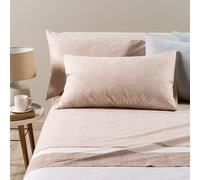 Caleffi 1003615 Cotone Nevada2 Completo Lenzuola per Piazza e Mezza Letto, Naturale