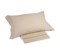 Caleffi - Completo Letto Matrimoniale con Lenzuola Matrimoniali Cotone 100% 240x285, Lenzuolo con Angoli Matrimoniale Coprimaterasso Sotto 180x200 per Materasso Alto 28cm, 2 Federe Cuscino Letto 50x80