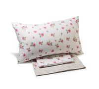 Caleffi - Completo Letto Matrimoniale con Lenzuola Matrimoniali Cotone 100% 240x285, Lenzuolo con Angoli Matrimoniale Coprimaterasso Sotto 180x200 per Materasso Alto 28cm, 2 Federe Cuscino Letto 50x80