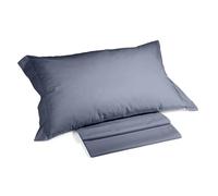 Caleffi - Completo Letto Matrimoniale con Lenzuola Matrimoniali Cotone 100% 240x285, Lenzuolo con Angoli Matrimoniale Coprimaterasso Sotto 180x200 per Materasso Alto 28cm, 2 Federe Cuscino Letto 50x80