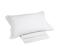 Caleffi - Completo Letto Matrimoniale con Lenzuola Matrimoniali Cotone 100% 240x285, Lenzuolo con Angoli Matrimoniale Coprimaterasso Sotto 180x200 per Materasso Alto 28cm, 2 Federe Cuscino Letto 50x80