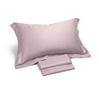 Caleffi - Completo Letto Matrimoniale in Raso Composto da Lenzuola Matrimoniali Cotone 100% 240x285 + 1 Lenzuolo con Angoli Matrimoniale Coprimaterasso Sotto 180x200 + 2 Federe Cuscino Letto 50x80