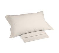 Caleffi - Completo Letto Singolo in 100% Cotone Composto da Lenzuola Letto Singolo 160x285 + 1 Lenzuolo con Angoli Singolo Coprimaterasso Sotto 90x200 per Materasso Alto 28 cm + 1 Federa Cuscino 50x80