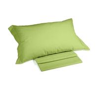 Caleffi - Completo Letto Singolo in 100% Cotone Composto da Lenzuola Letto Singolo 160x285 + 1 Lenzuolo con Angoli Singolo Coprimaterasso Sotto 90x200 per Materasso Alto 28 cm + 1 Federa Cuscino 50x80