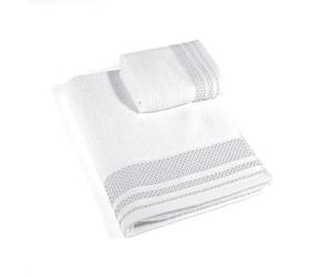 Caleffi Coppia Di Asciugamani In Spugna 1+1 art. gim