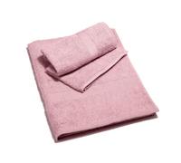 Caleffi coppia di asciugamani Minorca rosa
