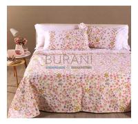 Caleffi Copriletto estivo cotone piquet matrimoniale cm.260x260 PROVENZA ROSA