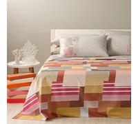 Caleffi - Copriletto-non-trapuntato Formentera Mediterraneo Piazza e Mezza Arancio