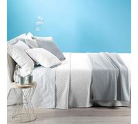 Caleffi - Copriletto-Non-Trapuntato Rodeo Tinta Unita Matrimoniale Bianco