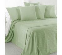 Caleffi - Copriletto-non-trapuntato Rodeo Tinta Unita Piazza e Mezza Giada