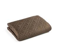 Caleffi Copriletto Primaverile Matrimoniale Raso Caffè in Raso di cotone - 47357