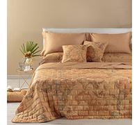 Copriletto Primaverile Matrimoniale Geo Classic in Raso di Cotone