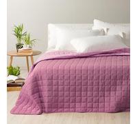 Caleffi - Copriletto-trapuntato Modern Tinta Unita Matrimoniale Orchidea