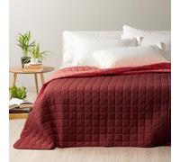 Caleffi - Copriletto-trapuntato Modern Tinta Unita Matrimoniale Corallo