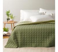Caleffi - Copriletto-trapuntato Modern Tinta Unita Singolo Bosco
