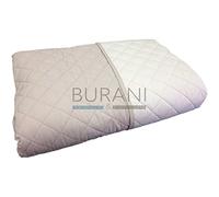 Caleffi - Copriletto Trapuntato Primaverile per letto 1 piazza e mezza - MIX colore Sabbia Tinta Unita in Cotone