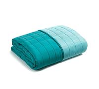 Caleffi - Copriletto Trapuntato Primaverile per letto Singolo - MODERN colore Anice Tinta Unita in Microfibra