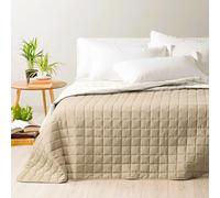 Trapuntino Caleffi Modern Copriletto trapuntato tinta unita double face