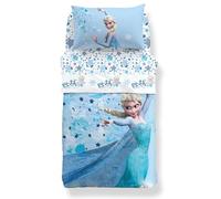 Caleffi Copriletto Trapuntato Singolo FrozenDream 160x260 cm in 100% Cotone azzurro - Imbottitura Leggera 90 gr - Trapuntina Mezza Stagione Letto 1 Piazza