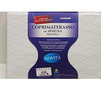 Caleffi Coprimaterasso in Spugna Elastica di Jersey di Cotone Mis. PIAZZA E MEZZA