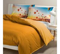 Caleffi copripiumino singolo e una federa articolo - ESCLUSO SOTTO LENZUOLO. (Mongolfiera)