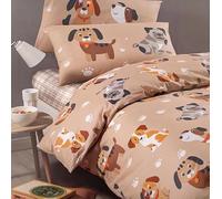 Caleffi Cuccioli var. naturale, Parure copripiumino Singolo