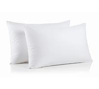 Caleffi - Cuscini Letto per Dormire - Cuscino Letto da 2 Pezzi - Guanciale Comodo e Traspirante - Cuscino per Dormire Made in Italy - Coppia Cuscini Letto 50x80 cm