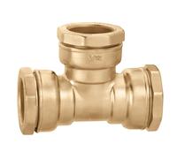 CALEFFI - DECA - RACCORDO A TEE IN OTTONE 864050