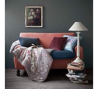 Caleffi Federa Copricuscino elasticizzata 1 Posti Melange Blu in Cotone - 51384