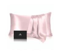 Caleffi - Federa seta variante rosa misura 50X80 cm