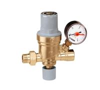 CALEFFI - GRUPPO DI RIEMPIMENTO AUTOMATICO 1/2" PRETARABILE CON MANOMETRO 553640