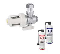 Caleffi Kit di protezione con defangatore magnetico sottocaldaia 3/4 | KIT545900