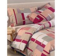 Caleffi Lennox var. corallo, Parure copripiumino Matrimoniale