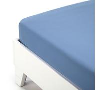 Caleffi - Lenzuolo-inferiore Cotone tinta unita Tinta Unita Matrimoniale Avio