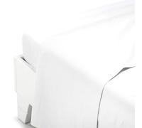 Caleffi Lenzuolo sopra Cotone Tinta Unita Bianco Singolo in Cotone - 00975