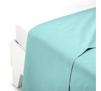 Caleffi Lenzuolo Superiore Cotone Tinta Unita Acqua Matrimoniale in Cotone - 51336