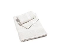 Caleffi Minorca Asciugamano con Ospite, Cotone , Bianco, Standard, 01813