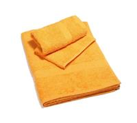 Caleffi Minorca Asciugamano con Ospite, Cotone, Topazio, Standard, 01818