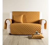 Caleffi Modern Salvadivano Copridivano Salvadivano, Microfibra, Oro, 1 Posti, 1006634